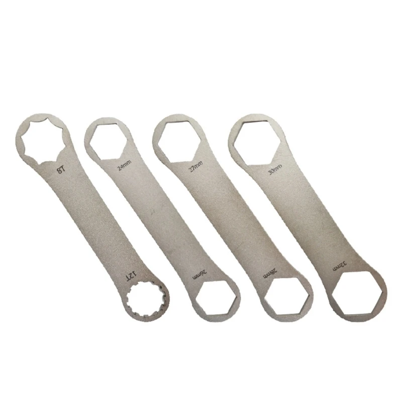 Front Rear Wheel Axles Wrench Removal Tool Stainless Steel Spanner Combo Axles Wrench for Mountain Bike Mountain Bike
Front Rear Wheel Axles Wrench Removal Tool Stainless Steel Spanner Combo Axles Wrench for Mountain Bike Mountain Bike