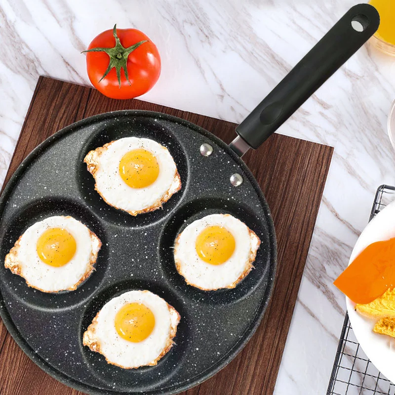 4Hole Frying Pan Breakfast Egg Burger Pan Non-Stick Egg Omelette Grilled Steak Pan Dumpling Mould Boiled Eggs Ham Pan Breakfast
4Hole Frying Pan Breakfast Egg Burger Pan Non-Stick Egg Omelette Grilled Steak Pan Dumpling Mould Boiled Eggs Ham Pan Breakfast