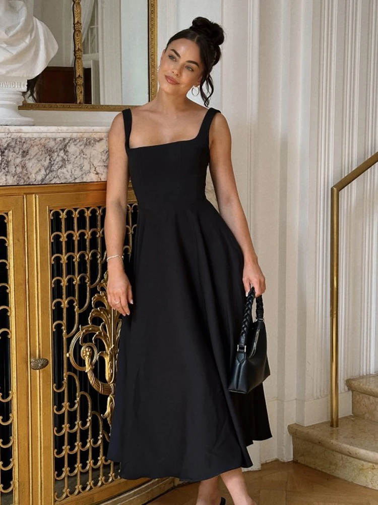 New Summer Women's Backless Sleeveless A-line Long Dress,Party Dresses 2025,Women's Clothing,Elegant Dresses For Woman
New Summer Women's Backless Sleeveless A-line Long Dress,Party Dresses 2025,Women's Clothing,Elegant Dresses For Woman