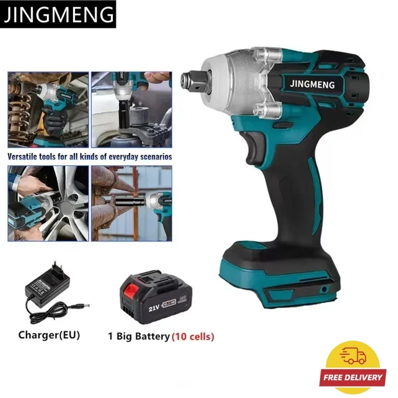 21V Brushless Electric Impact Wrench Hand Drill Socket Electric Tool Dual Purpose Starter Engine Automotive Repair Accessories
21V Brushless Electric Impact Wrench Hand Drill Socket Electric Tool Dual Purpose Starter Engine Automotive Repair Accessories