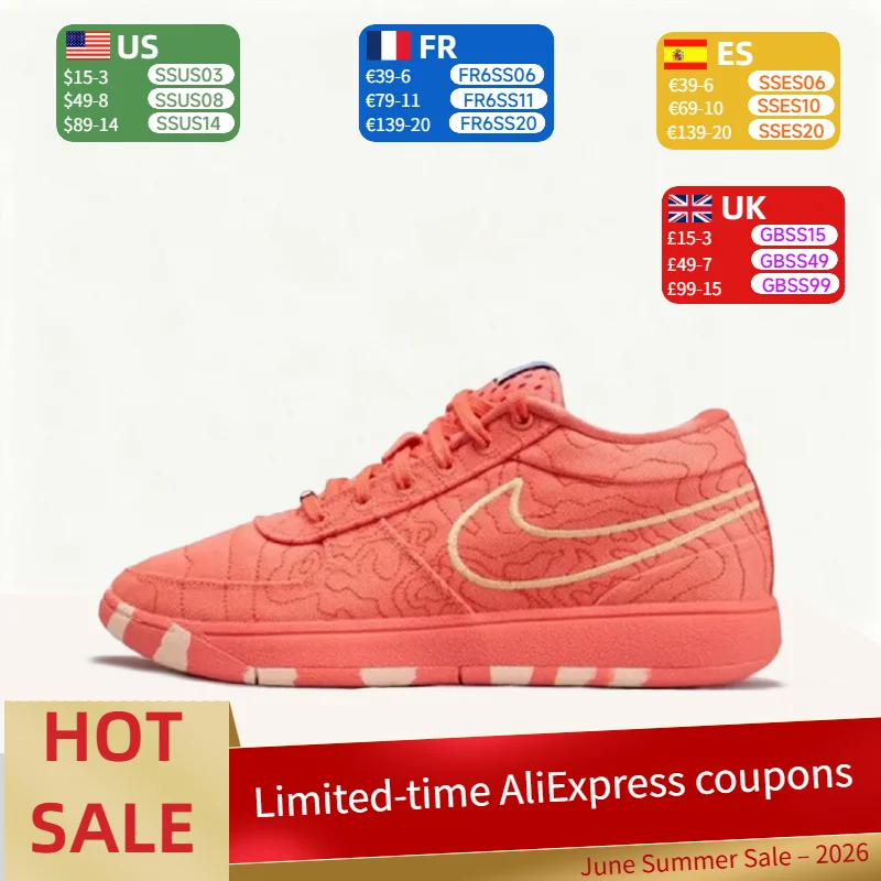 Nike Book 1 Men's Low-Top Basketball Shoes - Red Trendy, versatile, durable, supportive, snug fit, slip-resistant IB8053-800
Nike Book 1 Men's Low-Top Basketball Shoes - Red Trendy, versatile, durable, supportive, snug fit, slip-resistant IB8053-800
