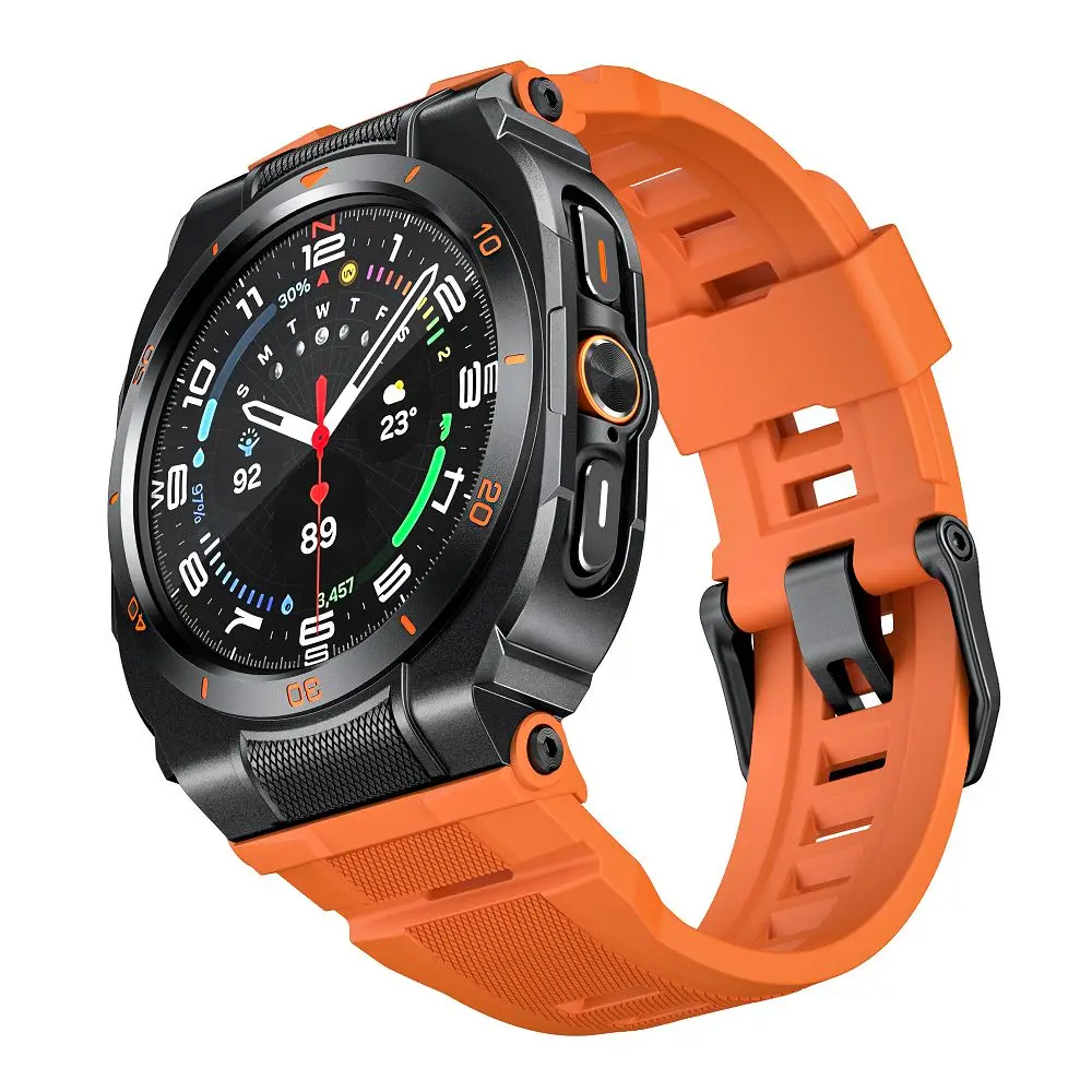 Integration Watch Strap with Case for Samsung Galaxy Watch Ultra 47mm Bumper with Silicone Band for Galaxy Watch Ultra Wristband
Integration Watch Strap with Case for Samsung Galaxy Watch Ultra 47mm Bumper with Silicone Band for Galaxy Watch Ultra Wristband