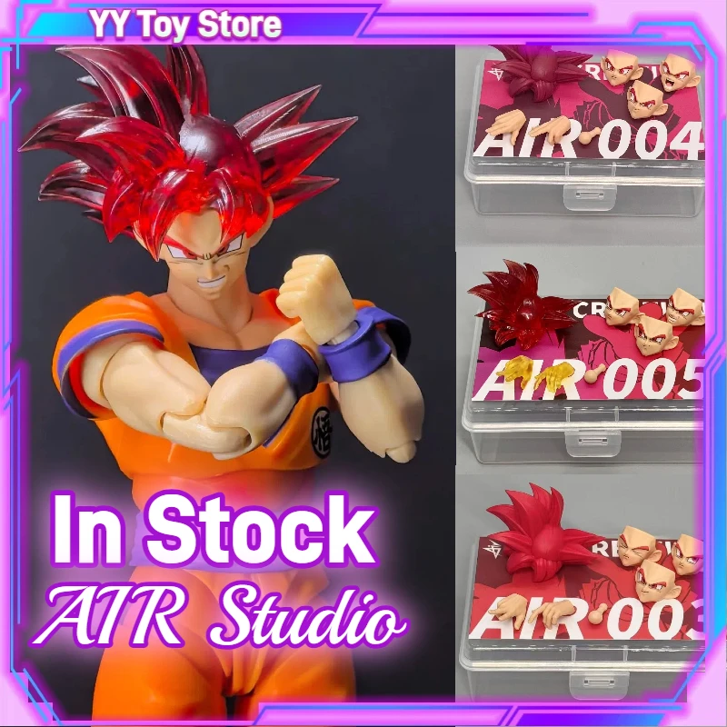 In Stock AIR Studio Dragon Ball Super Saiyan God Super Saiyan Son Goku Anime Action Figure Head Accessories Model Gifts Toys
In Stock AIR Studio Dragon Ball Super Saiyan God Super Saiyan Son Goku Anime Action Figure Head Accessories Model Gifts Toys