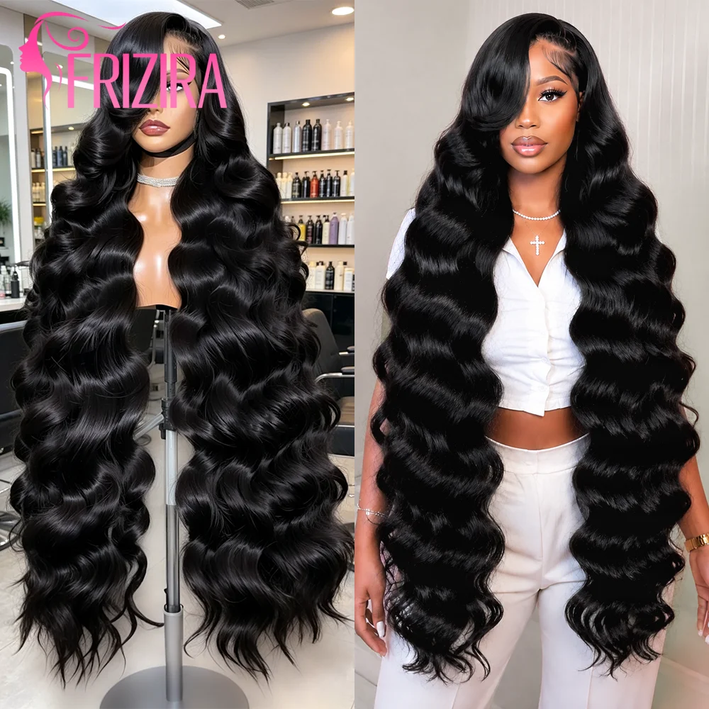 30 36 Inch 250 Density Body Wave Human Hair Wigs 13x6 HD Lace Front Wigs Human Hair Pre Plucked Brazilian Virgin Lace Front Wigs For Women Natural Black Color
30 36 Inch 250 Density Body Wave Human Hair Wigs 13x6 HD Lace Front Wigs Human Hair Pre Plucked Brazilian Virgin Lace Front Wigs For Women Natural Black Color