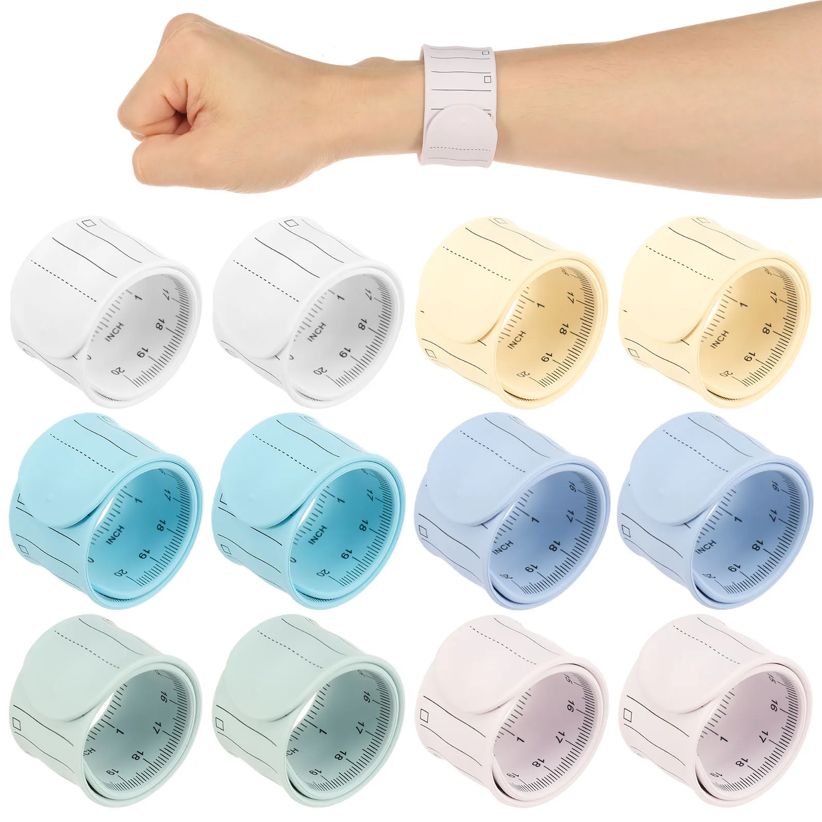 12pcs Reusable Erasable Wearable Plan Memorandum Silicone Memo Wristband Portable Note Reminder Bracelet for Students Notepad
12pcs Reusable Erasable Wearable Plan Memorandum Silicone Memo Wristband Portable Note Reminder Bracelet for Students Notepad
