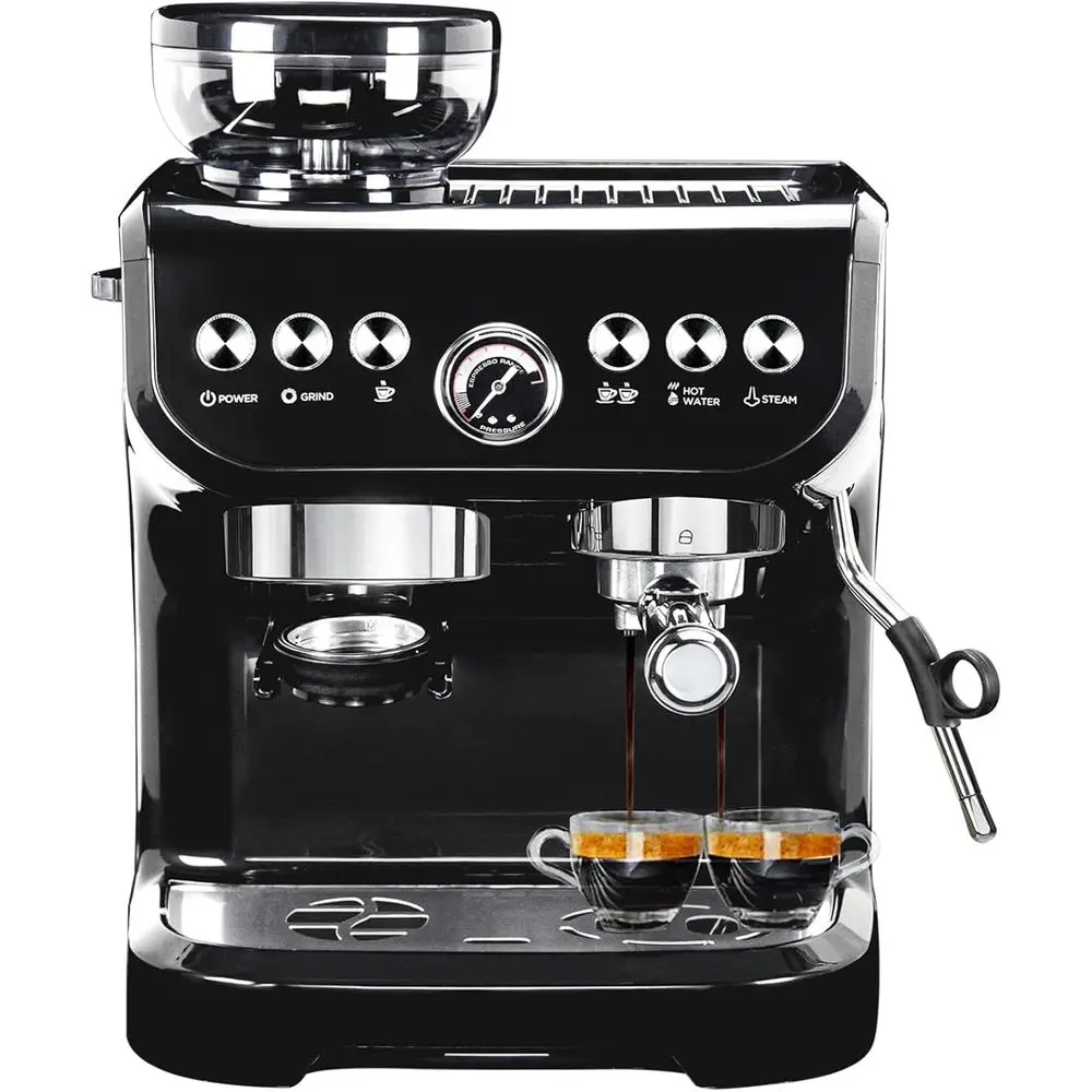 hine 15 Bar, Coee Maker With Milk rother Steam Wand, Built-In Bean Grinder, Combo puccino hine with 70oz Removable Water Tank (A
hine 15 Bar, Coee Maker With Milk rother Steam Wand, Built-In Bean Grinder, Combo puccino hine with 70oz Removable Water Tank (A