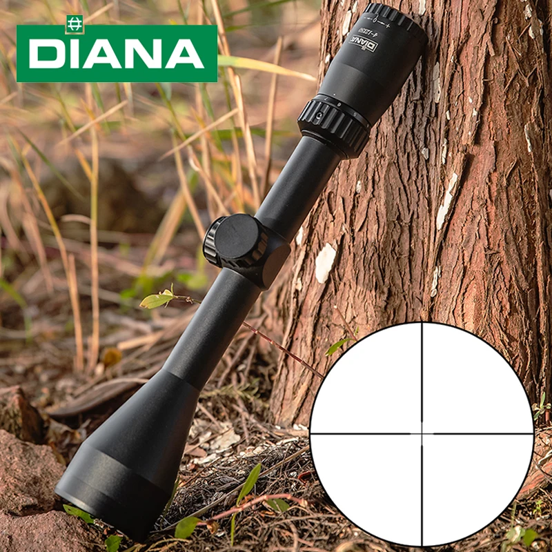DIANA 4-12x50 Scope Crosshair Reticle Internal Adjustment Optical Sight
DIANA 4-12x50 Scope Crosshair Reticle Internal Adjustment Optical Sight