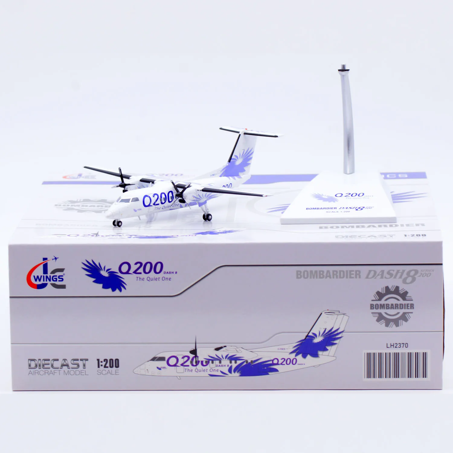 LH2370 Alloy Collectible Plane Gift JC Wings 1:200 De Havilland Canada Dash 8-Q200 House Color Diecast Aircraft Model C-FBCS
LH2370 Alloy Collectible Plane Gift JC Wings 1:200 De Havilland Canada Dash 8-Q200 House Color Diecast Aircraft Model C-FBCS