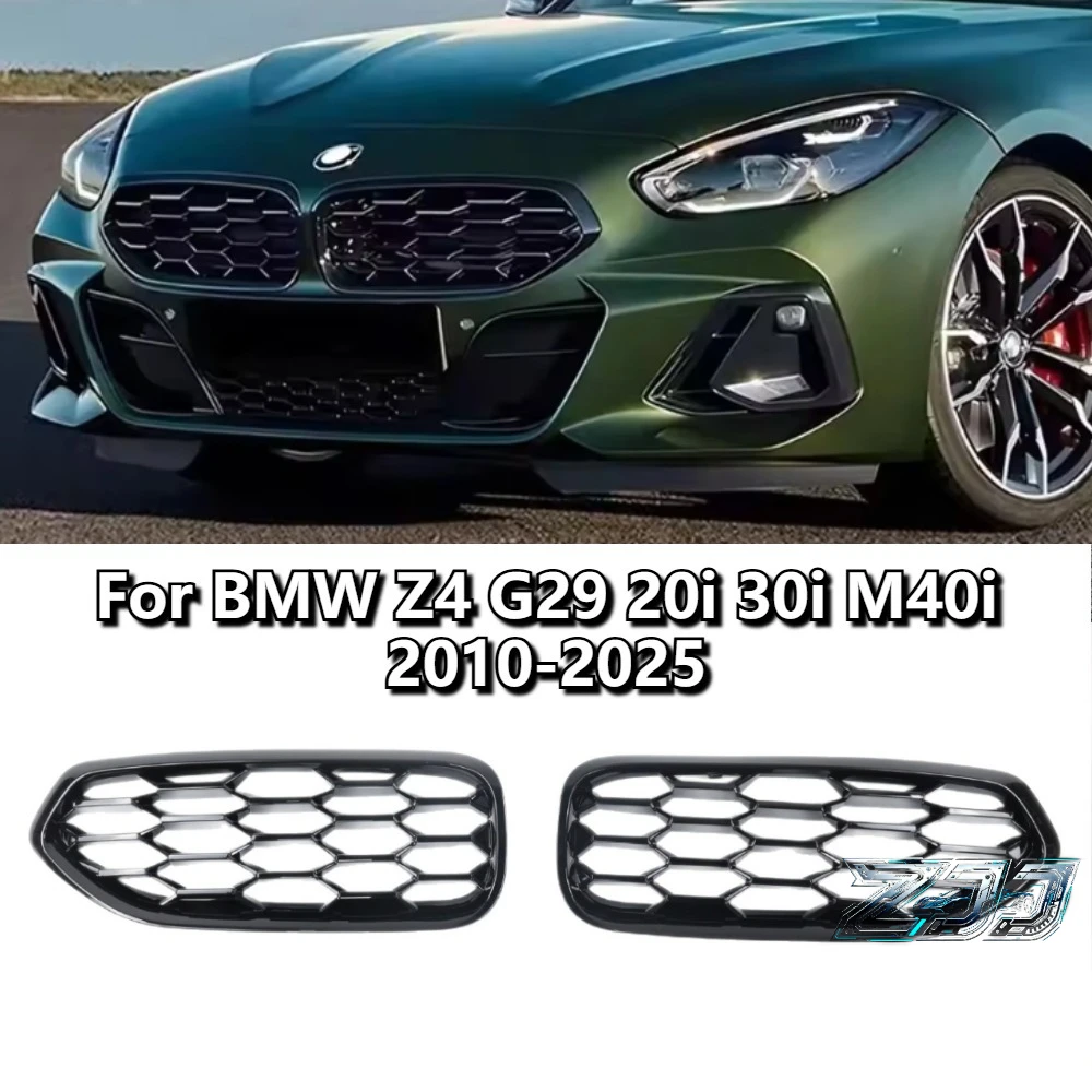 All Black Meteor Car Front Bumper Kidney Grill Grilles For BMW Z4 G29 20i 30i M40i 2020-2025 Double Slat Line Body Kits Tuning
All Black Meteor Car Front Bumper Kidney Grill Grilles For BMW Z4 G29 20i 30i M40i 2020-2025 Double Slat Line Body Kits Tuning