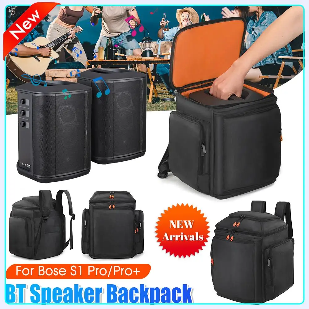 Для Bose S1 Pro/Pro + портативный рюкзак с динамиком BT, многофункциональный дорожный рюкзак для переноски аудио, аудиоаксессуары большой емкости
Для Bose S1 Pro/Pro + портативный рюкзак с динамиком BT, многофункциональный дорожный рюкзак для переноски аудио, аудиоаксессуары большой емкости