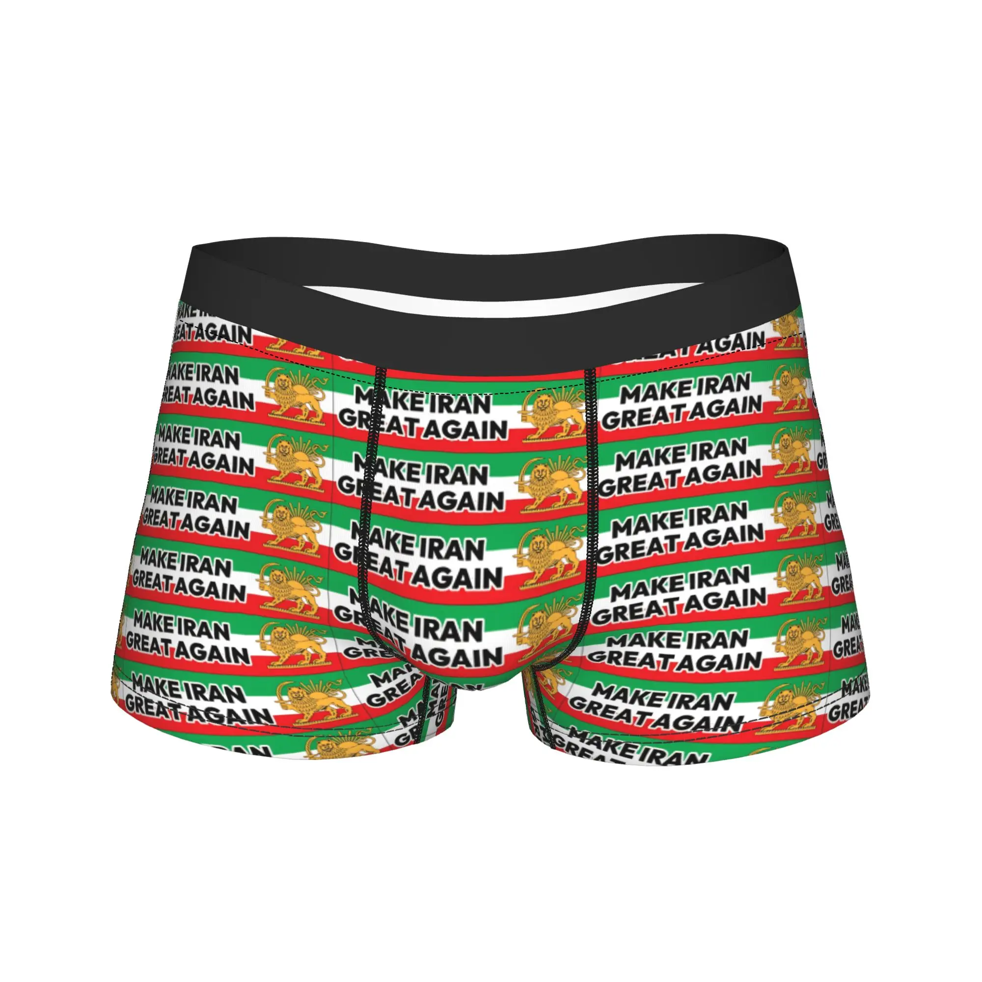 Мужские трусы-боксеры с принтом «Сделаем Иран снова великим», высококачественные, оригинальные, подарок на день рождения
Мужские трусы-боксеры с принтом «Сделаем Иран снова великим», высококачественные, оригинальные, подарок на день рождения