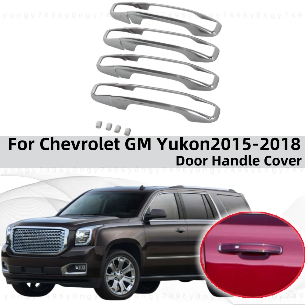 Car Accessories Plated Door Handle Cover Trim Paste Style For 2015- 2016 2017 2018 Chevrolet GM Yukon XL Silverado Sierra Tahoe
Car Accessories Plated Door Handle Cover Trim Paste Style For 2015- 2016 2017 2018 Chevrolet GM Yukon XL Silverado Sierra Tahoe