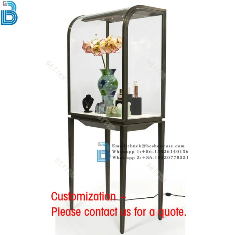 custom.Modern Luxury High Quality Metal Glass Jewelry Shop Display Jewelry Counter Display Cabinet Showcase
custom.Modern Luxury High Quality Metal Glass Jewelry Shop Display Jewelry Counter Display Cabinet Showcase