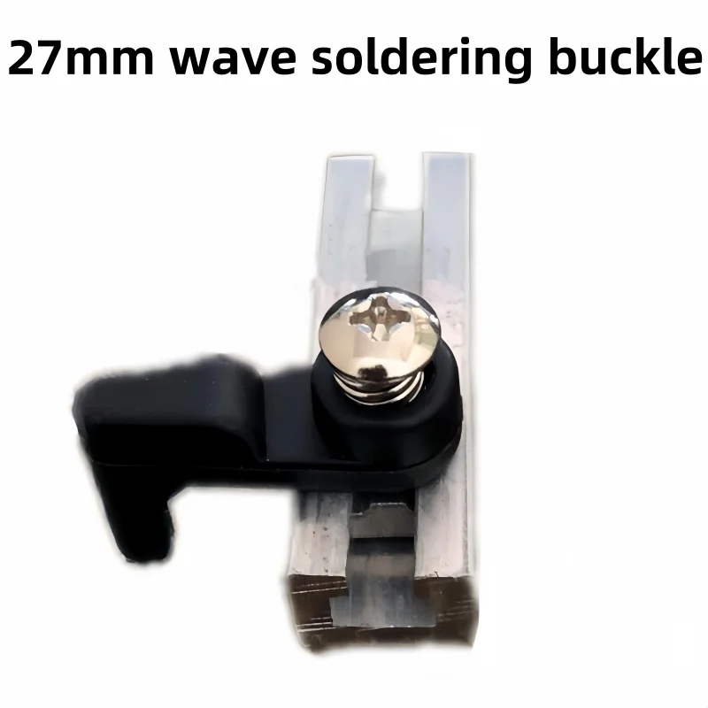 10PCS/set Universal fixture clamp, wave soldering clamp 27mm, fixture clamp, soldering iron clamp for over-soldering with extend
10PCS/set Universal fixture clamp, wave soldering clamp 27mm, fixture clamp, soldering iron clamp for over-soldering with extend