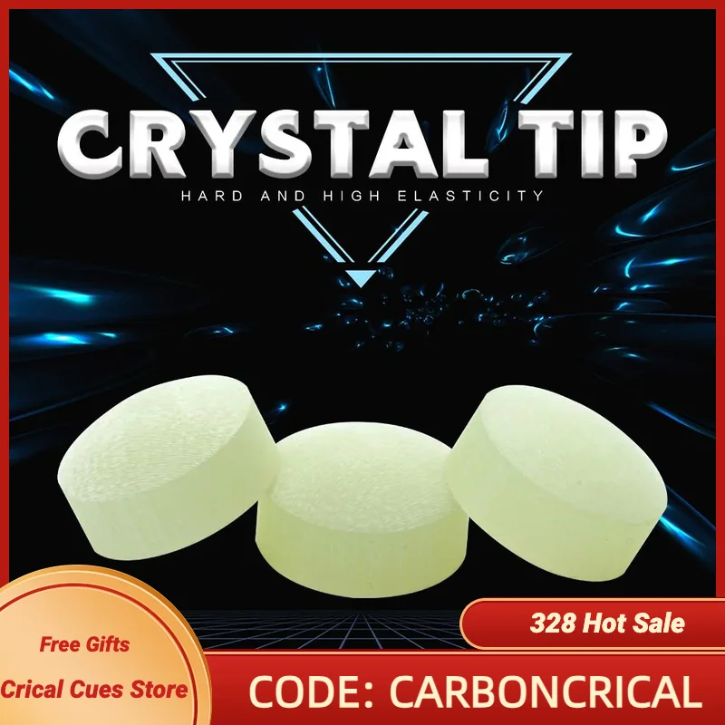 G10 Gue Tip Break & Jump Tips Crystal Fiber Tips14.2mm Hard for Punch Cues Jump Cues Made in TAIWAN Pool Billiards Accessories
G10 Gue Tip Break & Jump Tips Crystal Fiber Tips14.2mm Hard for Punch Cues Jump Cues Made in TAIWAN Pool Billiards Accessories
