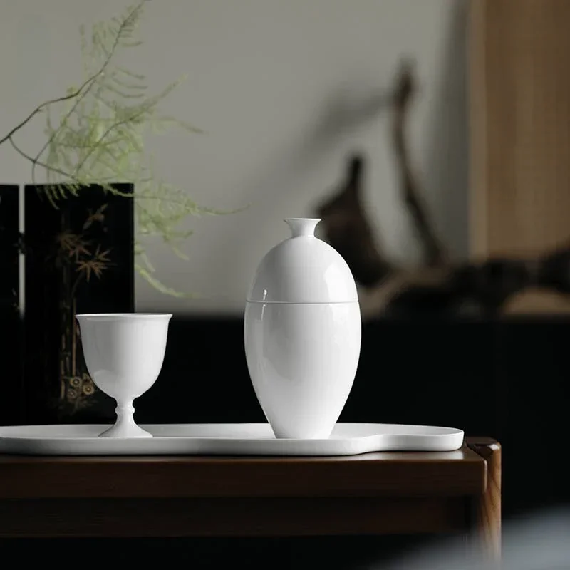 Paper white glaze Modern simple Japanese household Chinese antique wine warmer Wine dispenser Household wine warmer
Paper white glaze Modern simple Japanese household Chinese antique wine warmer Wine dispenser Household wine warmer