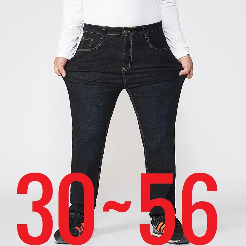 Extra Large Size 56 Men's Jeans High Waist Straight Denim Pants Male Stretch Classic Autumn Winter Super Plus Big 50 52 54 10XL
Extra Large Size 56 Men's Jeans High Waist Straight Denim Pants Male Stretch Classic Autumn Winter Super Plus Big 50 52 54 10XL