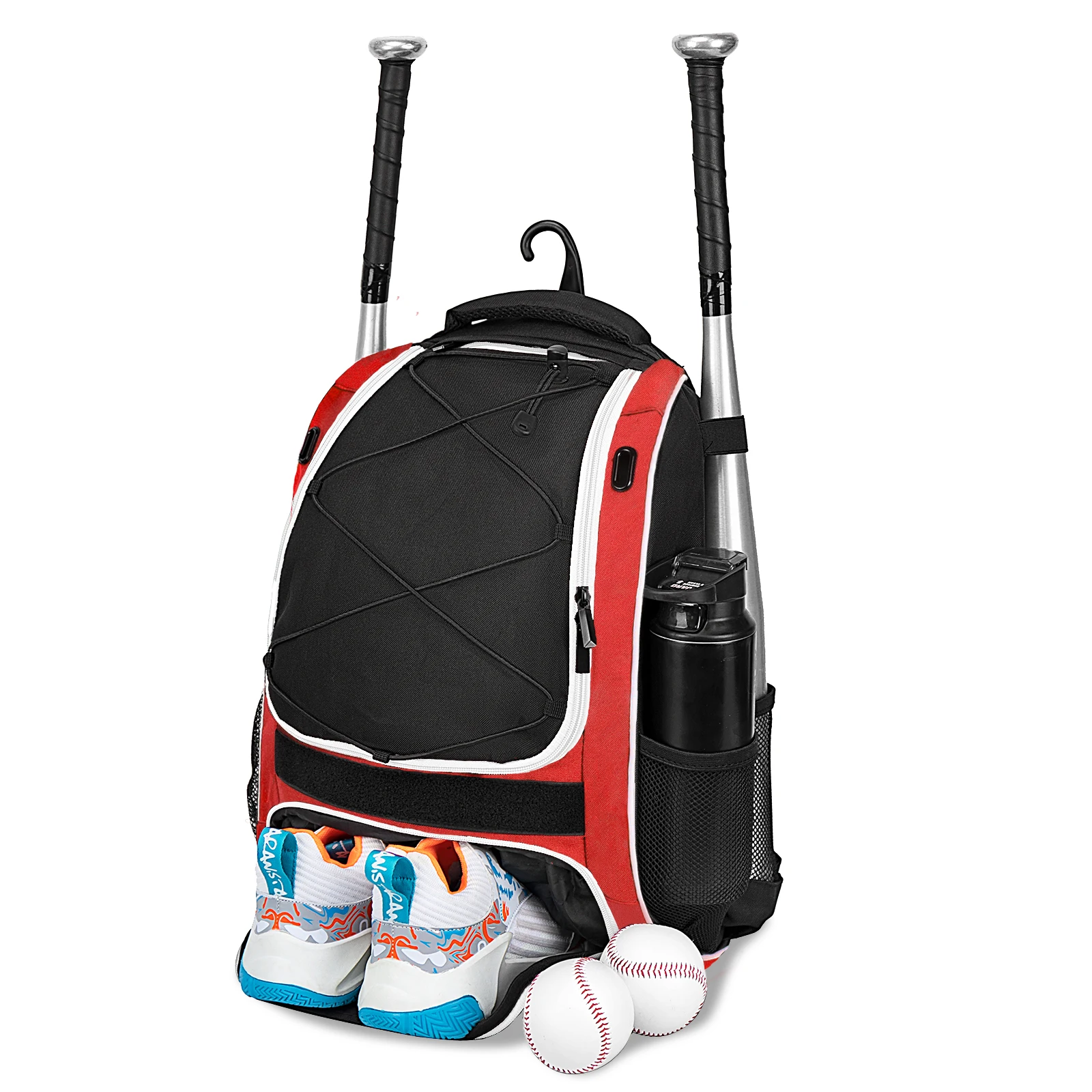 Youth Baseball Bag - Bat Backpack for Softball and T-ball Gear with Separate Shoe Compartment, Adult Softball Bag for Baseball G
Youth Baseball Bag - Bat Backpack for Softball and T-ball Gear with Separate Shoe Compartment, Adult Softball Bag for Baseball G