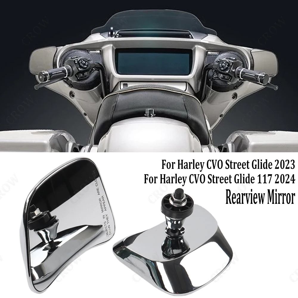 Мотоциклетные аксессуары, зеркало заднего вида хром/черный для Harley CVO Street Glide 117 2024, пара мотоциклетных боковых зеркал заднего вида
Мотоциклетные аксессуары, зеркало заднего вида хром/черный для Harley CVO Street Glide 117 2024, пара мотоциклетных боковых зеркал заднего вида