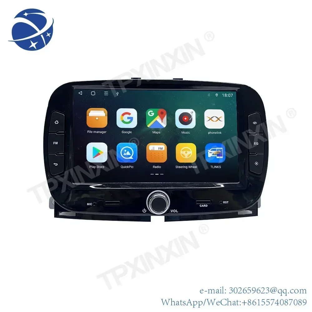 yyhc TPXINXIN Android Car Radio 2 Din 7" GPS Navigation Multi Screen/BT/Phone Link/FM/RDS Rear View camer For Fiat 500 2016-2019
yyhc TPXINXIN Android Car Radio 2 Din 7" GPS Navigation Multi Screen/BT/Phone Link/FM/RDS Rear View camer For Fiat 500 2016-2019