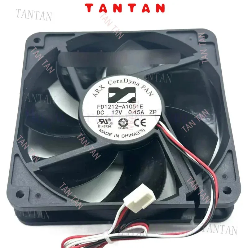 Вентилятор охлаждения сервера FOR ARX FD1212-A1051E DC 12V 0.45A 120x120x25mm, 3-проводной, NNN
Вентилятор охлаждения сервера FOR ARX FD1212-A1051E DC 12V 0.45A 120x120x25mm, 3-проводной, NNN