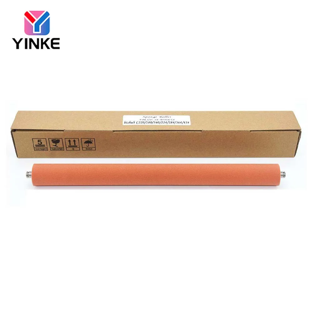 C224 Fuser Sponge Roller For Konica Minolta Bizhub C220 C224 C280 C284 C360 C364 C454 C308 C368 C458 OEM Quality Imports Japan
C224 Fuser Sponge Roller For Konica Minolta Bizhub C220 C224 C280 C284 C360 C364 C454 C308 C368 C458 OEM Quality Imports Japan