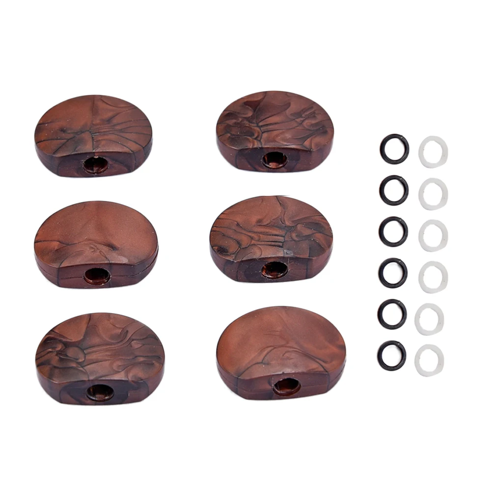6 PCS/ Brown Stringed Head Guitar Tuner Tuning Peg Nose Pegs Replacement Parts Vintage Tuners
6 PCS/ Brown Stringed Head Guitar Tuner Tuning Peg Nose Pegs Replacement Parts Vintage Tuners
