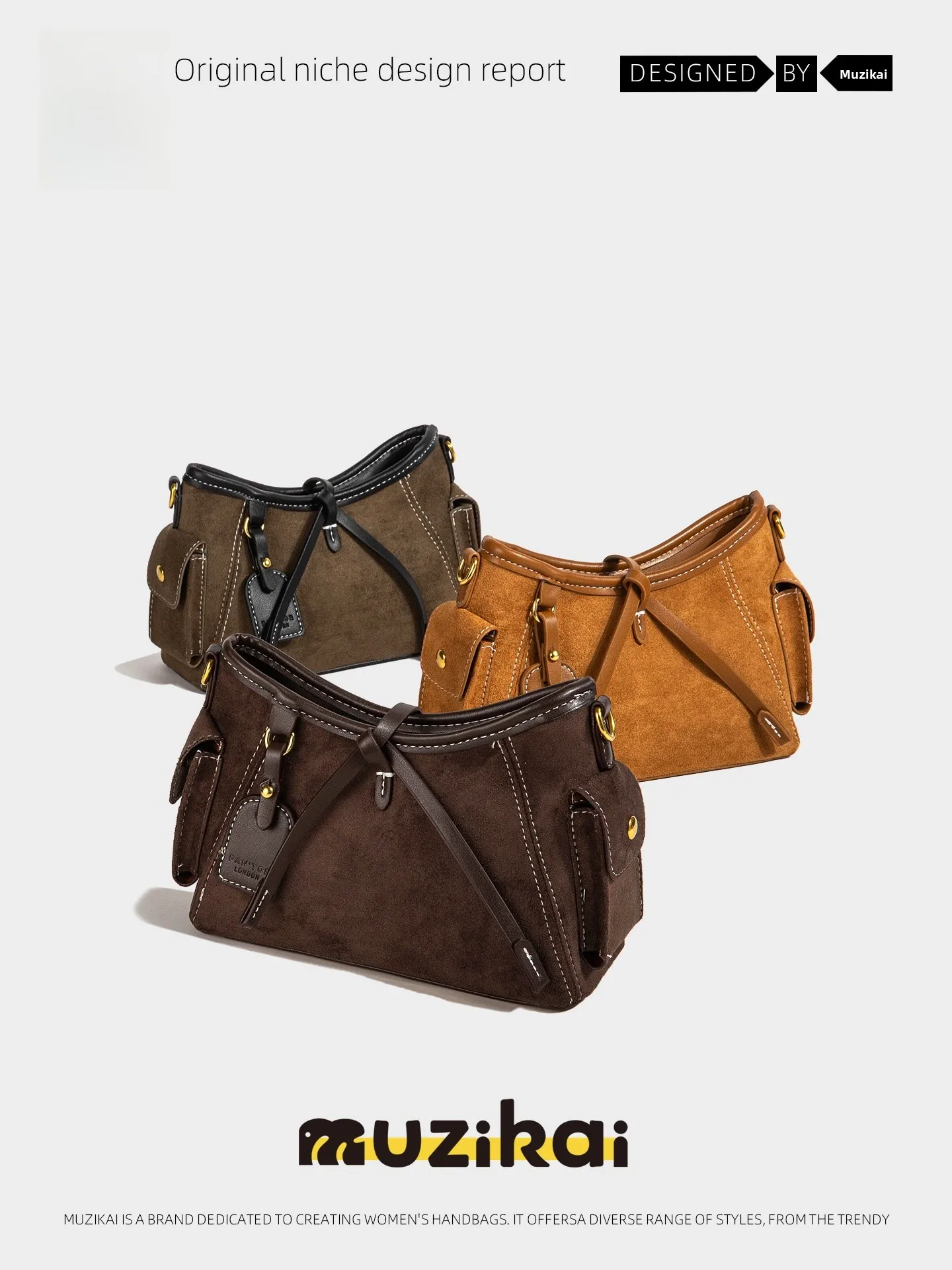 MuziKai Matte Texture Women's Underarm Bag Retro Style Crossbody Bag Simple Vintage Women's Handbag Casual Leisure Bag
MuziKai Matte Texture Women's Underarm Bag Retro Style Crossbody Bag Simple Vintage Women's Handbag Casual Leisure Bag