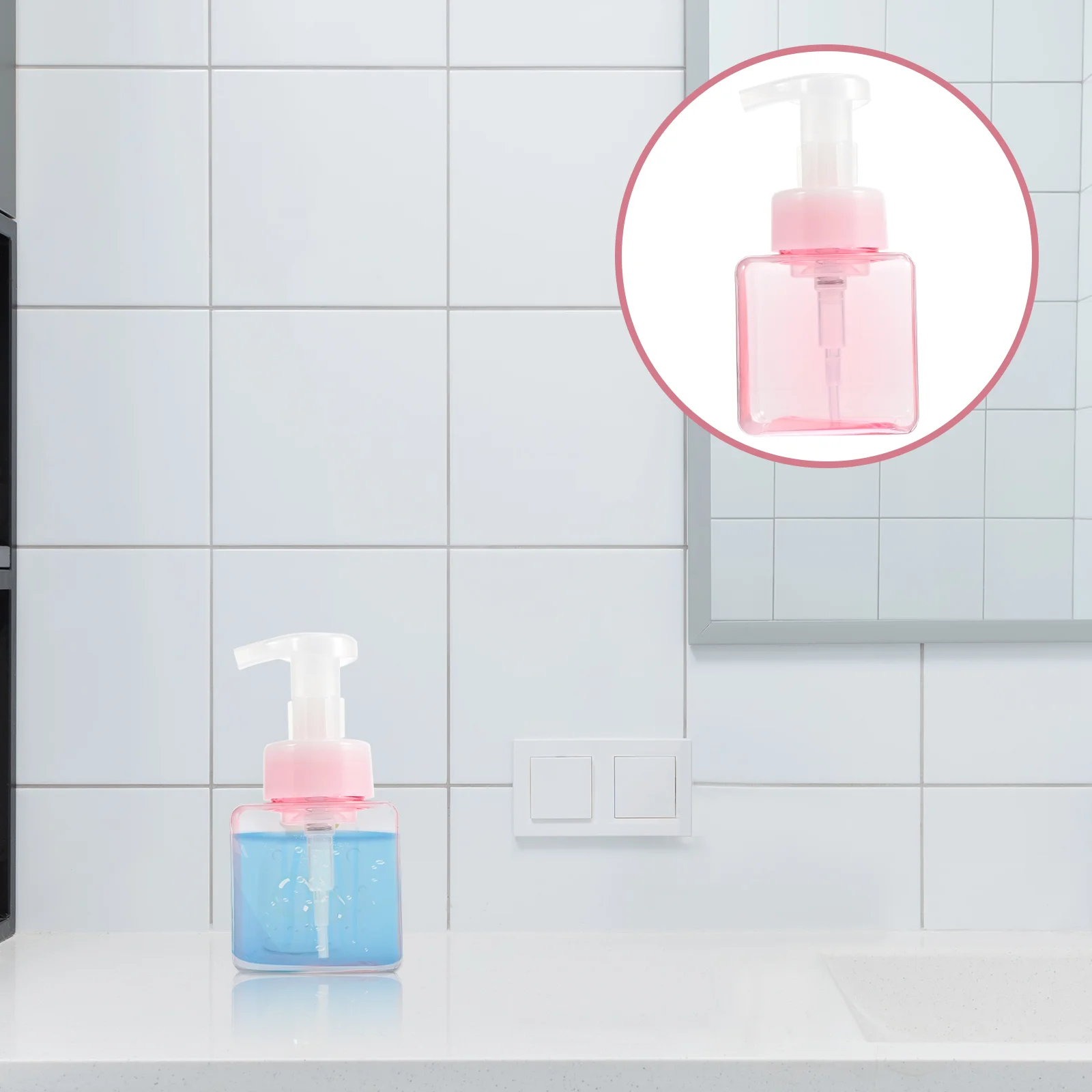 2 Pcs Liquid Container Mousse Sparkling Bottle Travel Foaming Hand Soap Foam Liquid Dispenser Pp Pet
2 Pcs Liquid Container Mousse Sparkling Bottle Travel Foaming Hand Soap Foam Liquid Dispenser Pp Pet