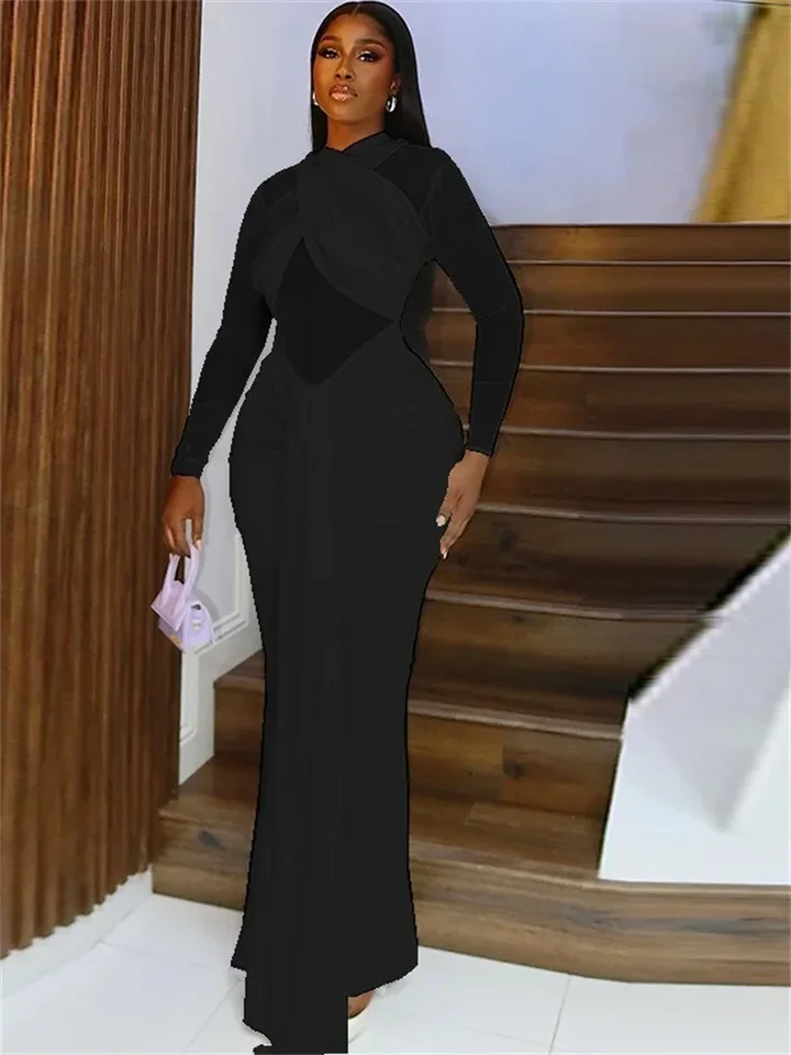 Dresses Women Party Sexy See Through Bodycon Fashion Bandage Maxi Long Dress New Summer Wholesale Dropshipping 2025
Dresses Women Party Sexy See Through Bodycon Fashion Bandage Maxi Long Dress New Summer Wholesale Dropshipping 2025