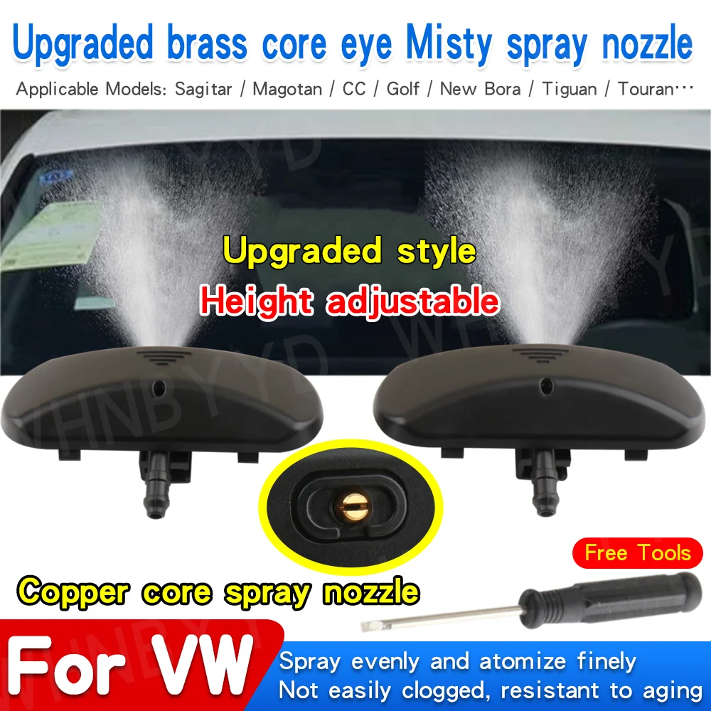 2pcs Front Windshield Washer Nozzles Jet Heated For VW Touareg Golf Beetle MK5 MK6 MK7 Plus For Skoda Superb Yeti Seat Alhambra
2pcs Front Windshield Washer Nozzles Jet Heated For VW Touareg Golf Beetle MK5 MK6 MK7 Plus For Skoda Superb Yeti Seat Alhambra