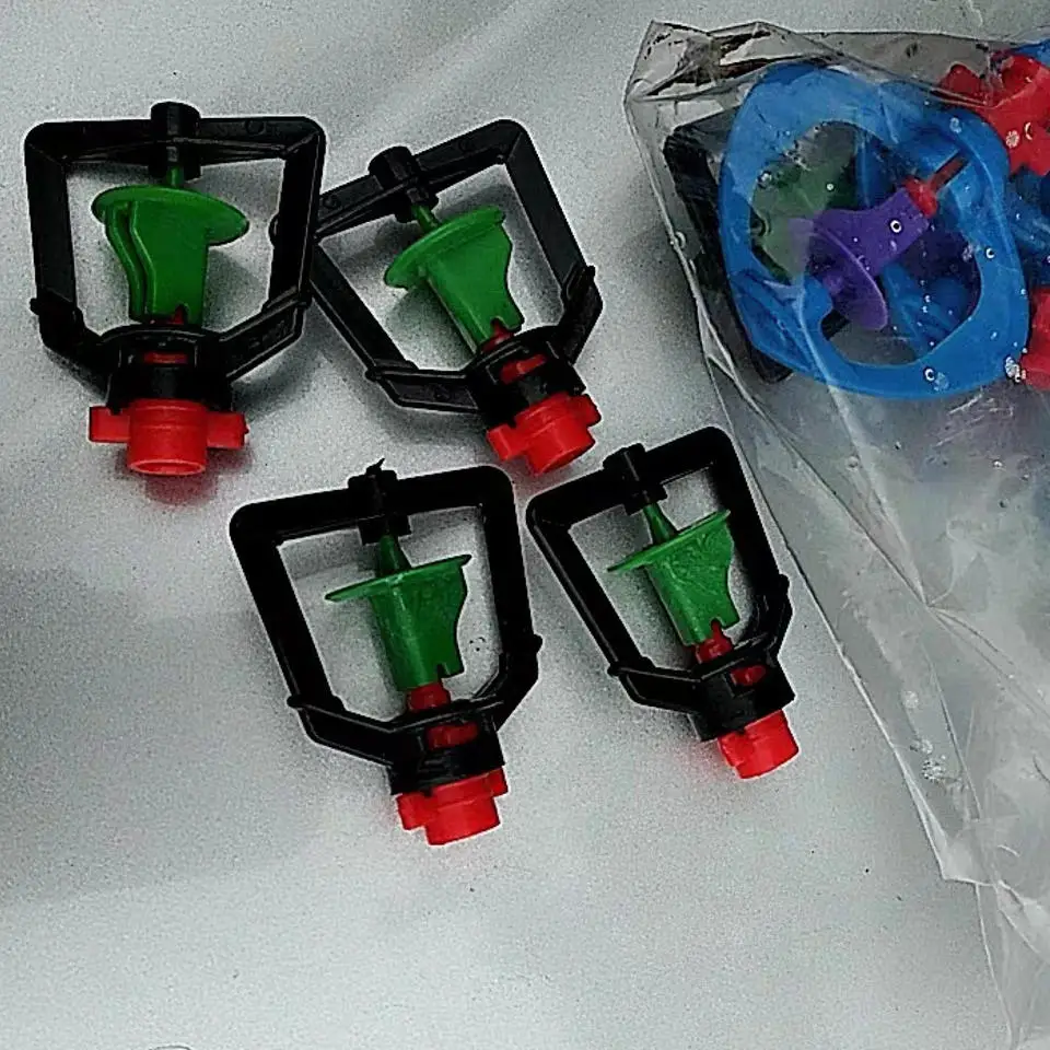 Adjustable Rotating Stake Sprinkler Micro Spray Refraction Nozzle Garden Greenhouse Drip Irrigation Watering Dripper Tool
Adjustable Rotating Stake Sprinkler Micro Spray Refraction Nozzle Garden Greenhouse Drip Irrigation Watering Dripper Tool