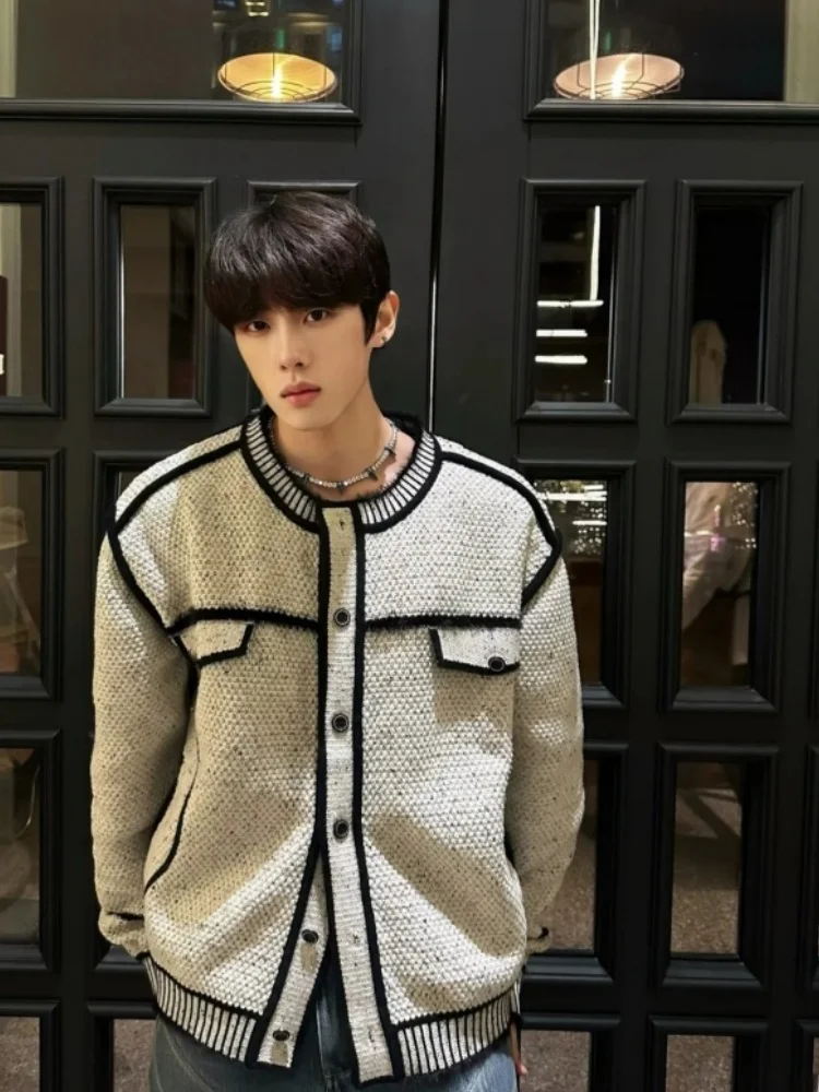 Cleanfit Knitted Open Cardigan Sweater Men's Autumn Winter Faion Brand High-End round Ne Jaet Coat Comfortable
Cleanfit Knitted Open Cardigan Sweater Men's Autumn Winter Faion Brand High-End round Ne Jaet Coat Comfortable