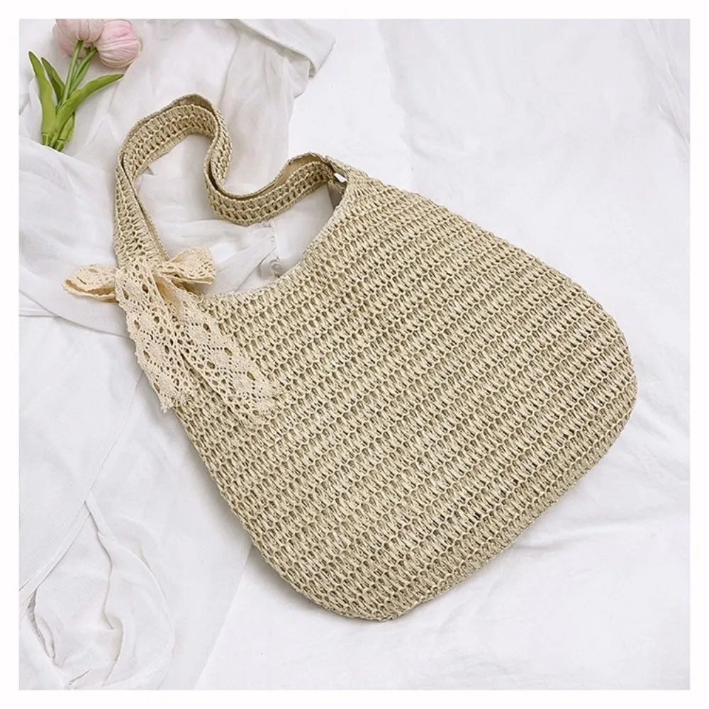 Fashion Straw Woven Shoulder Bags Solid Color Large Capacity Ladies Handbags Travel Tote Bag
Fashion Straw Woven Shoulder Bags Solid Color Large Capacity Ladies Handbags Travel Tote Bag