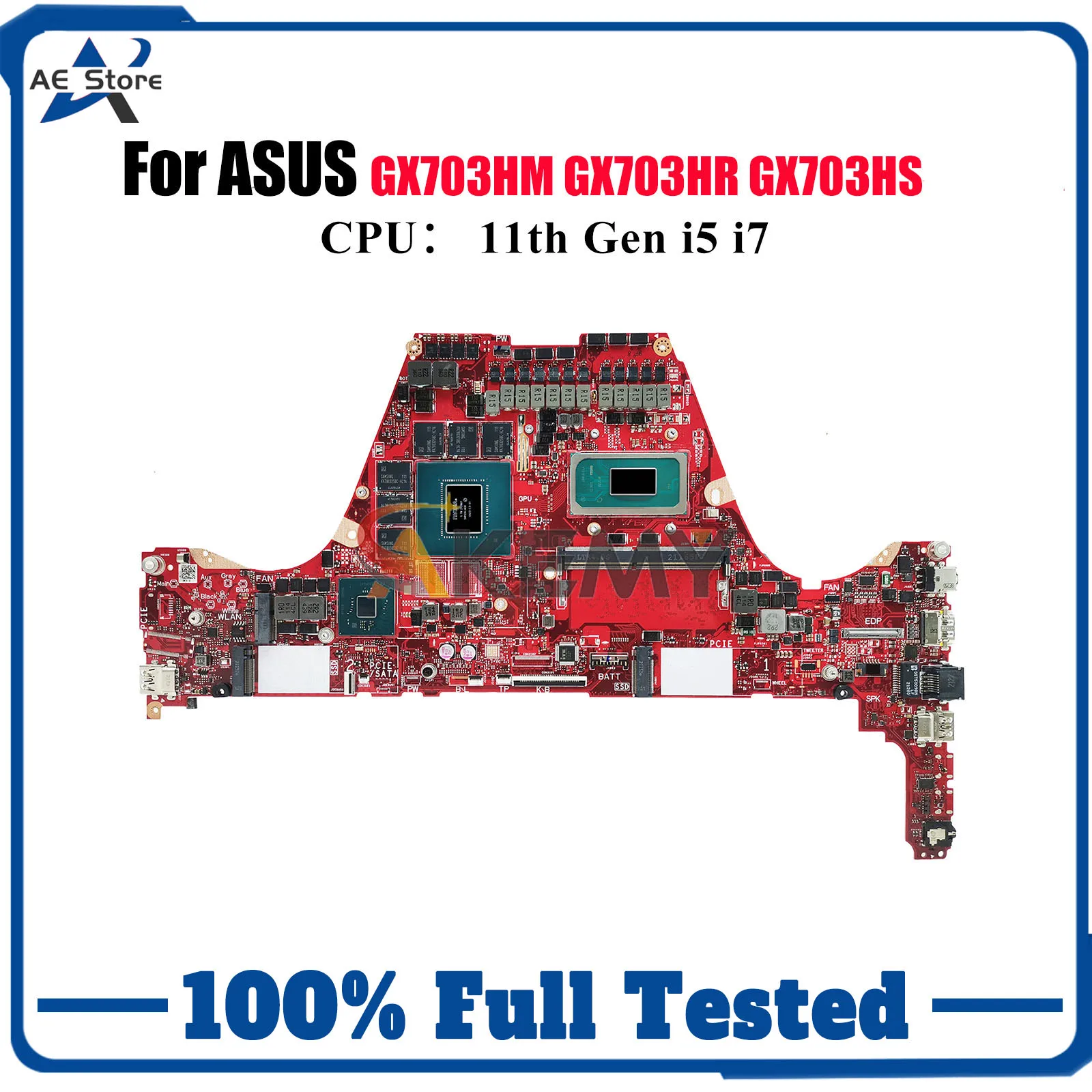 GX703HS Материнская плата для ноутбука ASUS ROG Zephyrus S GX703HM GX703HS GX703 GX703HR Материнская плата с 11-го поколения i5 i7 100% tests OK stk
GX703HS Материнская плата для ноутбука ASUS ROG Zephyrus S GX703HM GX703HS GX703 GX703HR Материнская плата с 11-го поколения i5 i7 100% tests OK stk