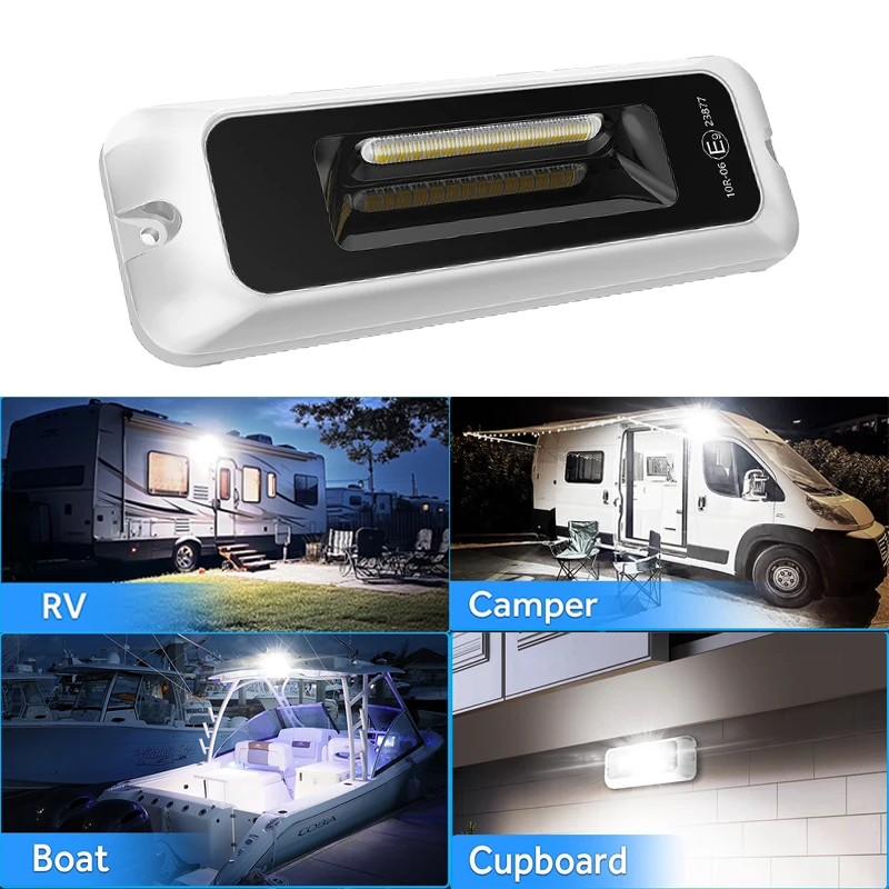 MICTUNING RV Exterior Porch Light Waterproof LED Utility Awning White 6000K Outdoor Lights For Garden Camper Trailer Truck
MICTUNING RV Exterior Porch Light Waterproof LED Utility Awning White 6000K Outdoor Lights For Garden Camper Trailer Truck