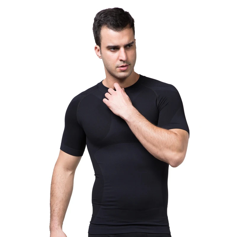 Mens Slimming Body Shaper Seamless Compression Shirt Tummy Control Slimmer Shapewear Gynecomastia Undershirt
Mens Slimming Body Shaper Seamless Compression Shirt Tummy Control Slimmer Shapewear Gynecomastia Undershirt