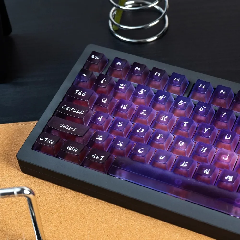 119 Keys Gradient Theme Keycaps Cherry Height PC Thermal Sublimation For 61 87 98 104 108 Mechanical Keyboard
119 Keys Gradient Theme Keycaps Cherry Height PC Thermal Sublimation For 61 87 98 104 108 Mechanical Keyboard