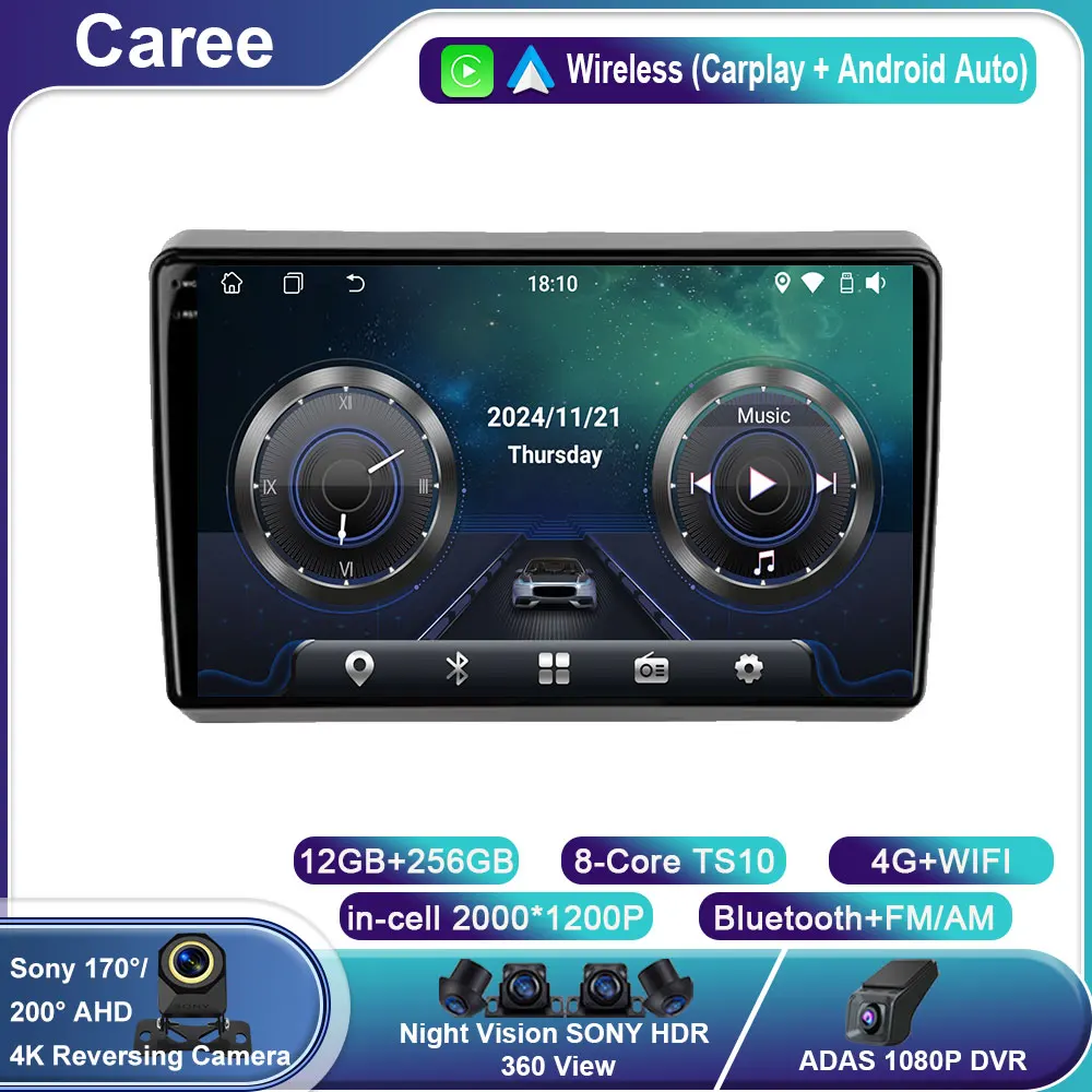 Carplay Auto For Dodge Dart 2012-2016 Car Multimedia Video Player 4G Wifi GPS System Car Radio Head Unit BT QELD NO 2DIN DIN DVD
Carplay Auto For Dodge Dart 2012-2016 Car Multimedia Video Player 4G Wifi GPS System Car Radio Head Unit BT QELD NO 2DIN DIN DVD