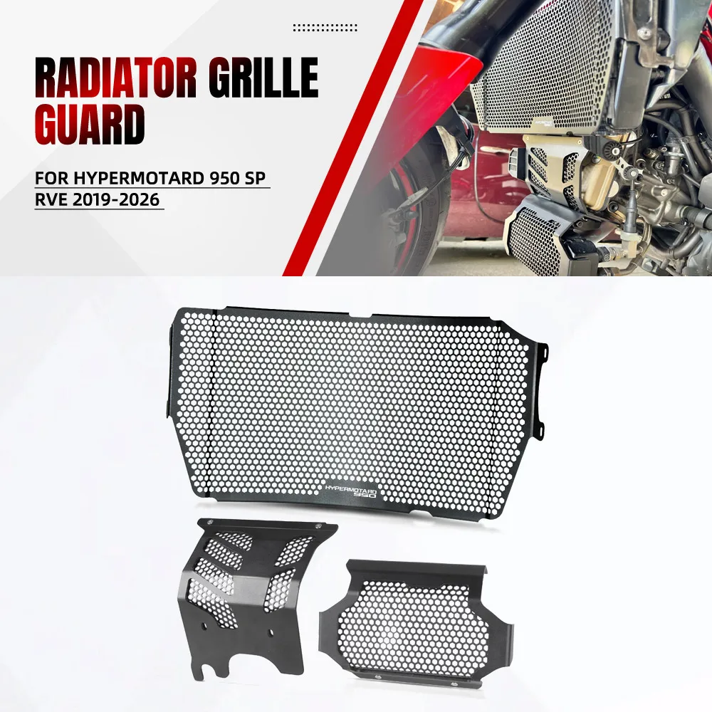 For Ducati Hypermotard 950 SP RVE 2019 2020 2021 2022 2023 2024 2025 2026 Radiator Guard Cover Oil Cooler Guard Protector Grille
For Ducati Hypermotard 950 SP RVE 2019 2020 2021 2022 2023 2024 2025 2026 Radiator Guard Cover Oil Cooler Guard Protector Grille