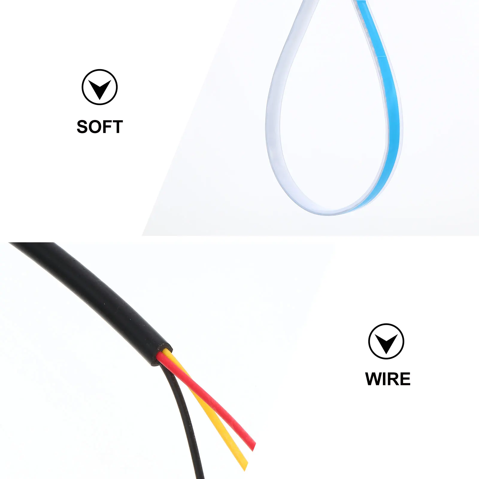 2 Pcs Car Decorative Lights LED Daytime Running Dual Color during The Signal Lamp
2 Pcs Car Decorative Lights LED Daytime Running Dual Color during The Signal Lamp