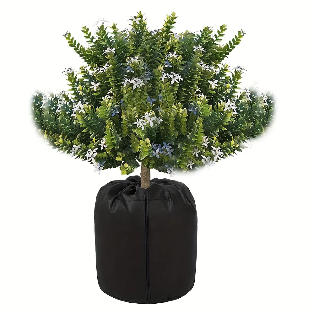 Reusable Plant Frost Cover Winter Protection Bags with Drawstring Cold Resistant Bug Proof Garden Blanket for Trees Shrubs Palms
Reusable Plant Frost Cover Winter Protection Bags with Drawstring Cold Resistant Bug Proof Garden Blanket for Trees Shrubs Palms