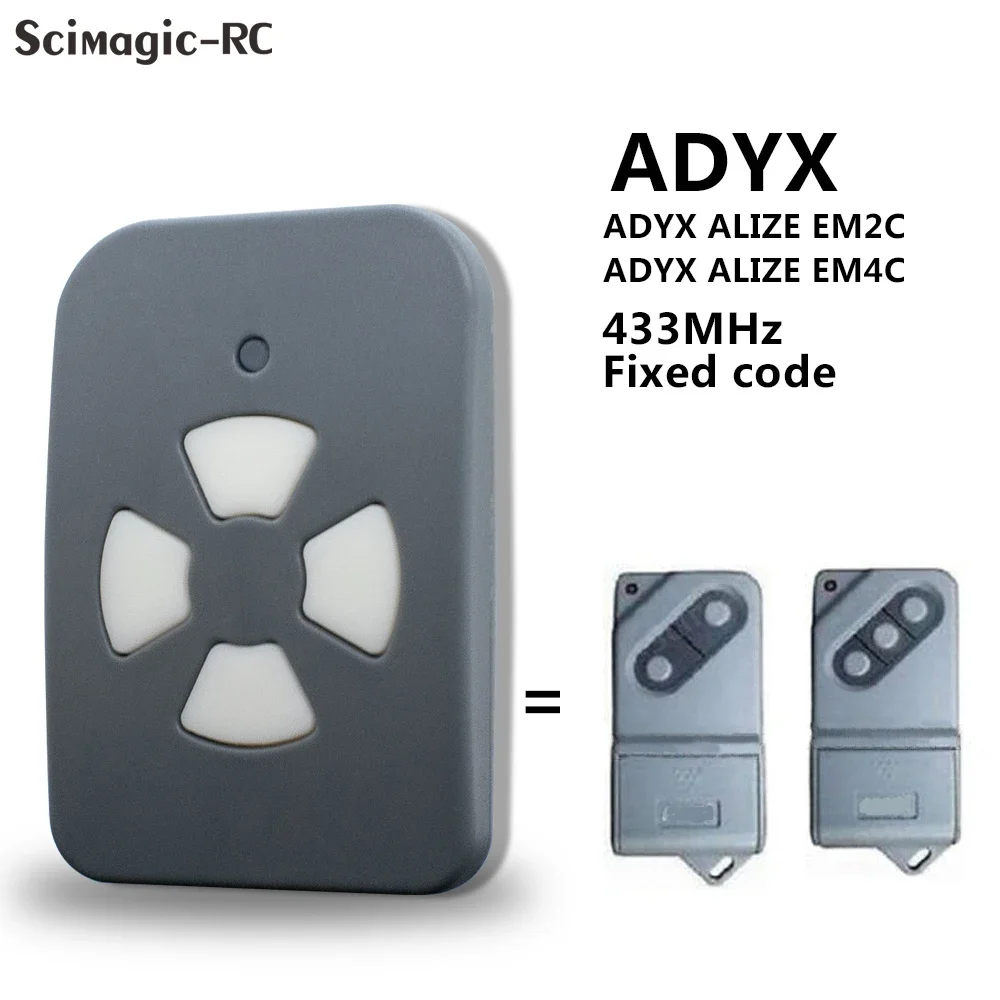 Универсальный дубликатор-клонер ADYX Portal ALIZE EM2C EM4C с дистанционным управлением 433 МГц, фиксированный код, для приводов гаражных ворот
Универсальный дубликатор-клонер ADYX Portal ALIZE EM2C EM4C с дистанционным управлением 433 МГц, фиксированный код, для приводов гаражных ворот