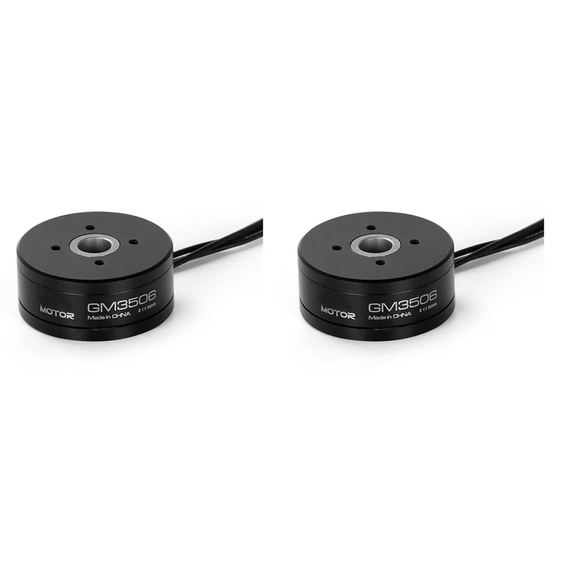 2X GM3506 Brushless Gimbal Motor 12N14P Hollow Shaft Brushless Gimbal Motor For SLR Cameras Stabilization
2X GM3506 Brushless Gimbal Motor 12N14P Hollow Shaft Brushless Gimbal Motor For SLR Cameras Stabilization