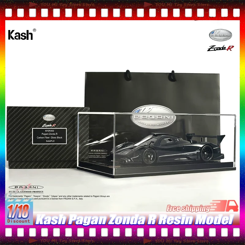 1:18 Kash Pagan Zonda R Diecasting Car Models Glossy Carbon Black Official Licensed Collectible For Collectors Home Display Gift
1:18 Kash Pagan Zonda R Diecasting Car Models Glossy Carbon Black Official Licensed Collectible For Collectors Home Display Gift