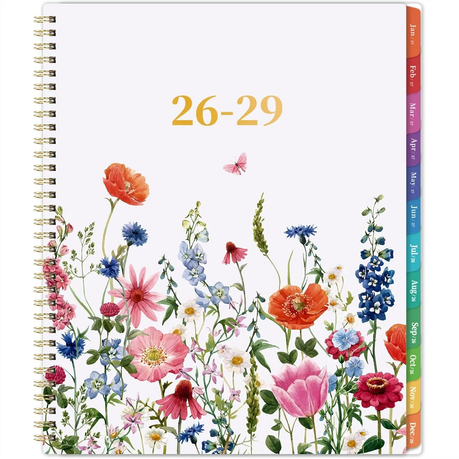 2026-2029 Monthly Planner, Jul 2026 - Jun 2029, 9x11 Inches, 36-Month Calendar with Colorful Tabs and Back Pocket
2026-2029 Monthly Planner, Jul 2026 - Jun 2029, 9x11 Inches, 36-Month Calendar with Colorful Tabs and Back Pocket