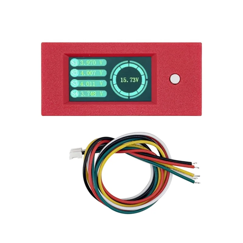 4S Lifepo4 Lipo LTO тестер напряжения аккумулятора с TFT-дисплеем, точный и чехол для точного измерения батареи 4S
4S Lifepo4 Lipo LTO тестер напряжения аккумулятора с TFT-дисплеем, точный и чехол для точного измерения батареи 4S