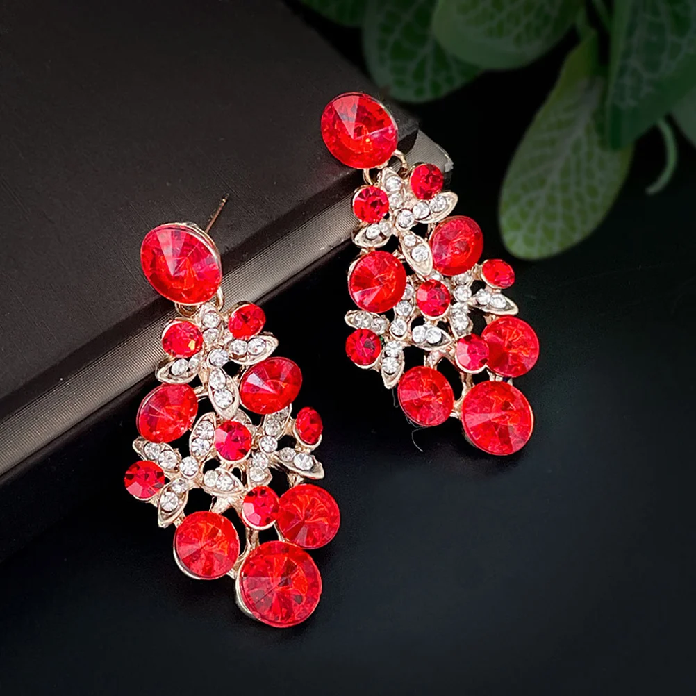 1 Set Of Rhinestones Necklace Earrings Set Shiny Elegant Women Jewelry For Wedding Party Daily Wear Valentine Gift Bohemian
1 Set Of Rhinestones Necklace Earrings Set Shiny Elegant Women Jewelry For Wedding Party Daily Wear Valentine Gift Bohemian