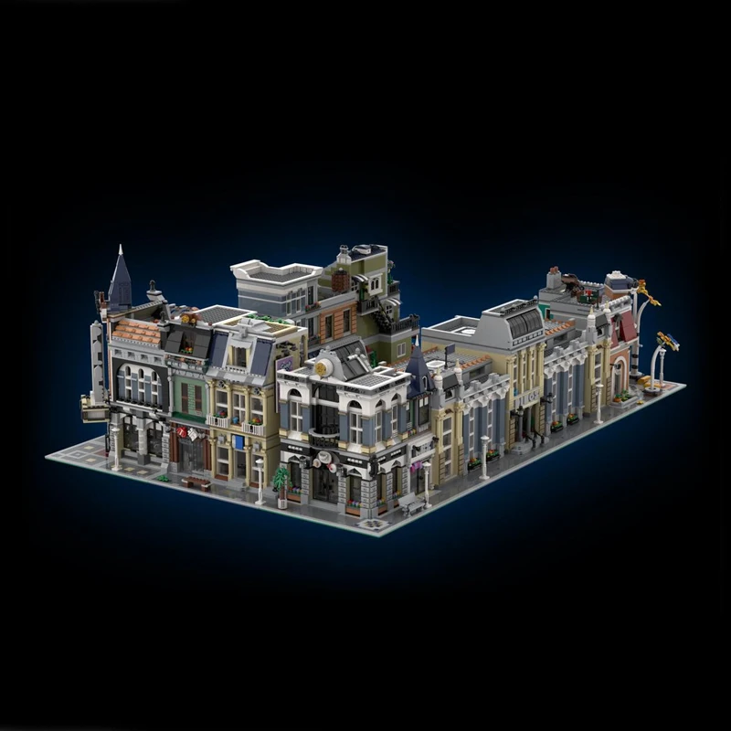 NEW 20213PCS MOC Street View 8IN1 Modular Builds Model Custom Brickss Architecture DIY Assembly Display Home Decor Gift Building
NEW 20213PCS MOC Street View 8IN1 Modular Builds Model Custom Brickss Architecture DIY Assembly Display Home Decor Gift Building