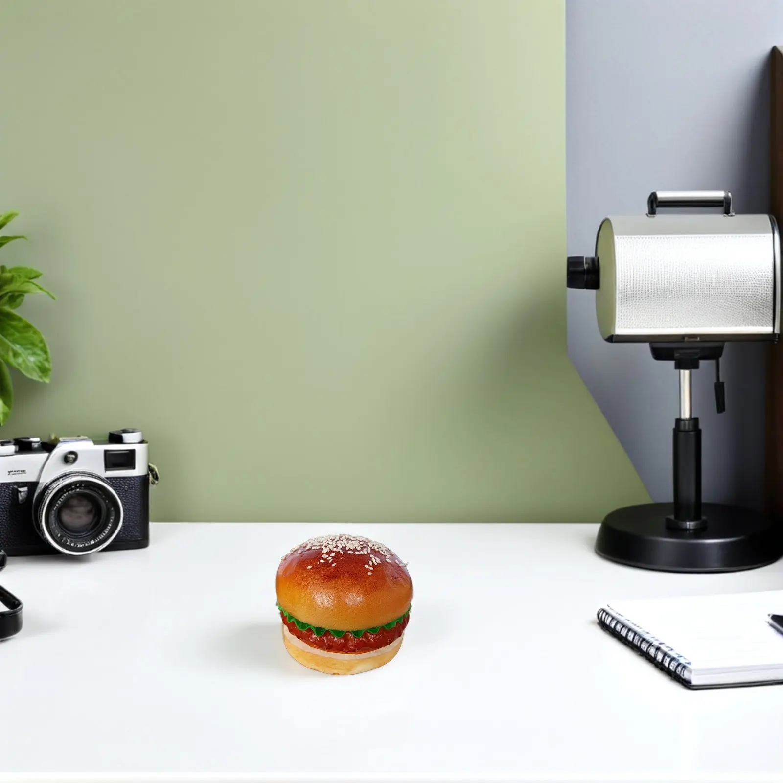 3Pcs Artificial Hamburger Photography Prop Lifelike Bread Detail for Studio Shoots Kitchen Decor Themed Display
3Pcs Artificial Hamburger Photography Prop Lifelike Bread Detail for Studio Shoots Kitchen Decor Themed Display